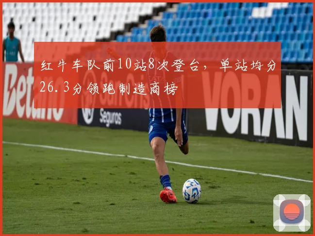 红牛车队前10站8次登台，单站均分26.3分领跑制造商榜